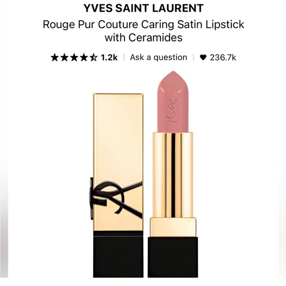 Yves Saint Laurent Other - Yves Saint Laurent Rouge Pur Couture Lipstick - Shade N5 Tribute Nude